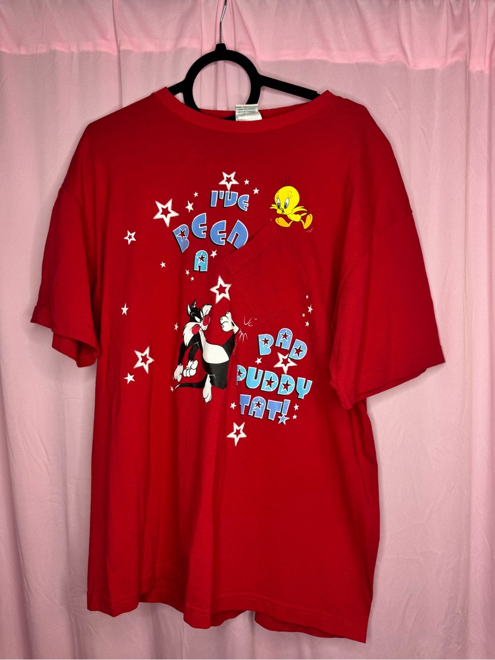 Warner Bros. Red Tweety & Sylvester Pet Tee